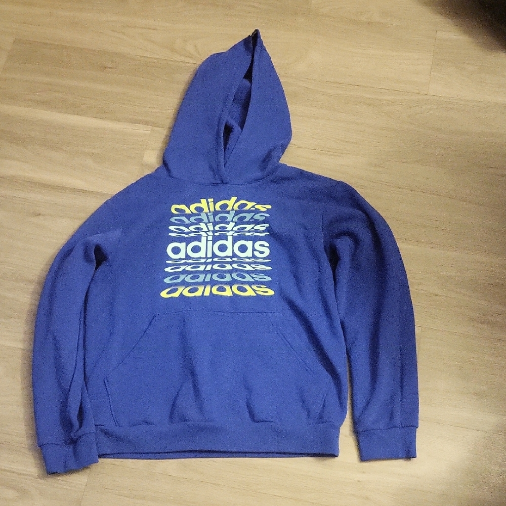 Adidas Blue Hoodie